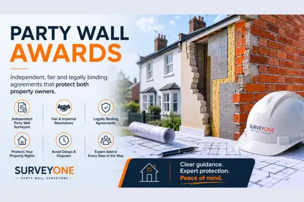 Contact our team today to see if you require party wall awards Barking